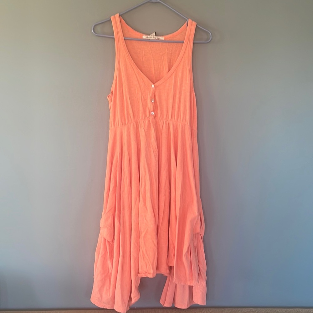 American Rag: peach summer dress